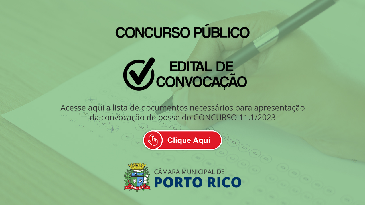 Câmara Municipal De Porto Rico - PR
