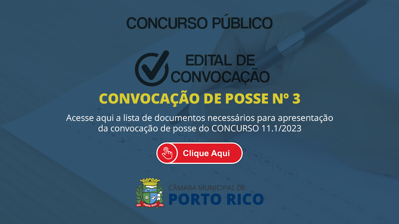 Câmara Municipal De Porto Rico - PR